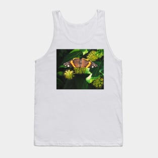 November butterfly on ivy Tank Top